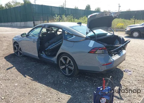 2025 Honda Accord Hybrid Sport из США, поврежденный, VIN 1HGCY2F53SA027146